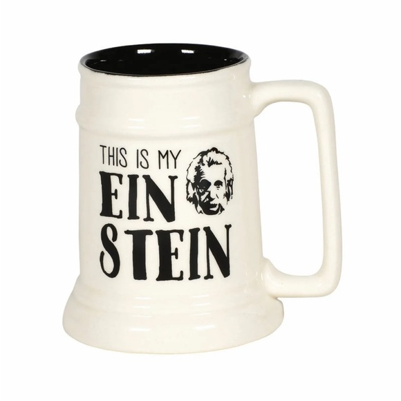 New in Box. Einstein Coffee Mug 16 Oz - Picture 1 of 2